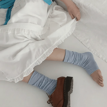 Wentbee Layered See-through Leg Warmers
