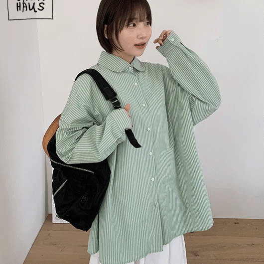 Pipyrin Over Stripe Shirt