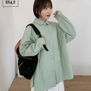 Pipyrin Over Stripe Shirt