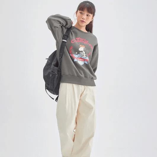 World Champion Snoopy Fleece-Lined Sweatshirt