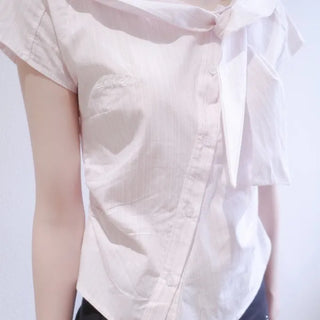 Ribbon Tie Blouse