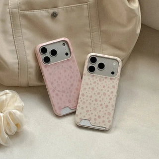 Tiny Berry Pattern MagSafe Card Phone Case for iPhone 17 Pro Hard