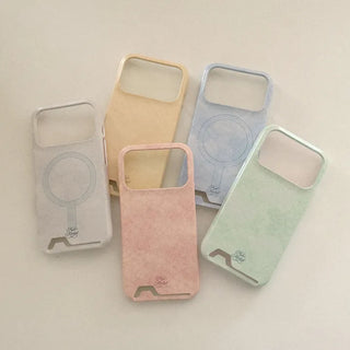 Mellow Texture MagSafe Card Phone Case for iPhone 17 Pro Hard
