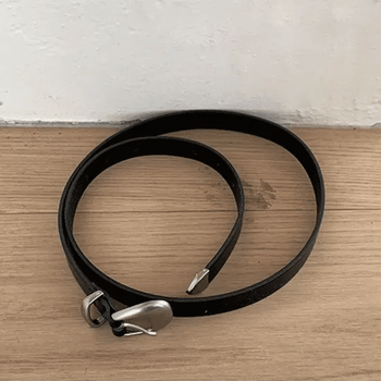 Rouge Cowhide Western Belt