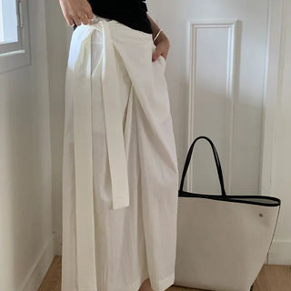 Nonoka Summer Stitch Elastic Banding Maxi Skirt