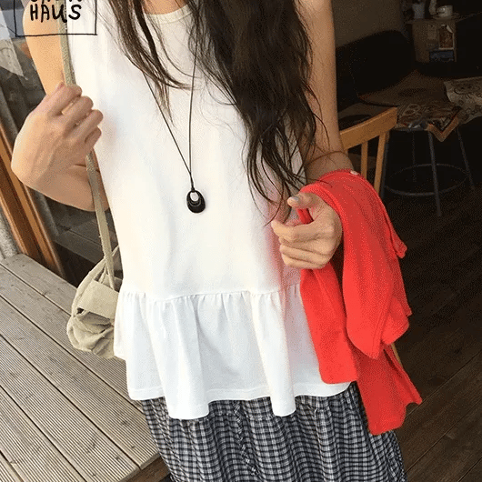 Reminne Frill Layered Sleeveless