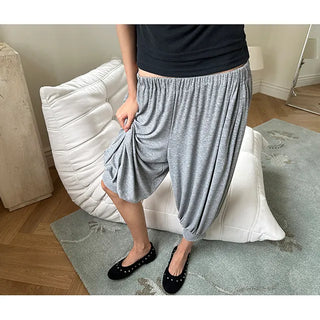 SYRUP Jogger Capri Pants  | Harem Pants Capri Pants Mintcore Color Pop