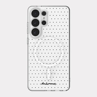Basic Polka MagSafe Clear Jelly Hard Phone Case for iPhone 17 Pro