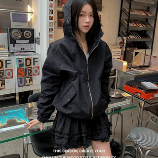 Marker Windbreaker Jacket