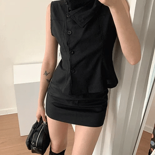 Shiko High-neck Shirt