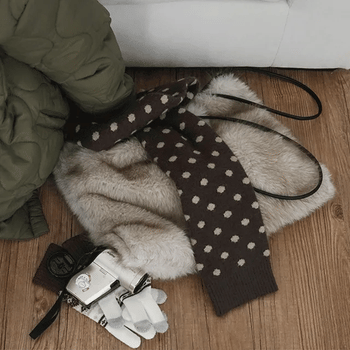 Rave Soft Faux Fur Square Shoulder Bag