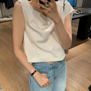 LIKEMENT Bloom Summer Wrinkle Seethrough Shirt