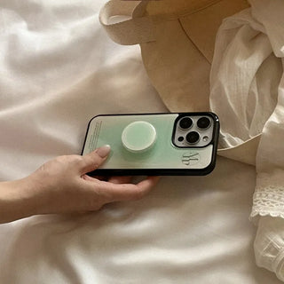 [Collection] Blur Mint Black Epoxy Bumper Phone Case (Select 1 of 8)