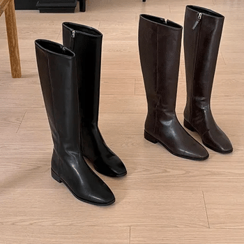 Bern leather long boots
