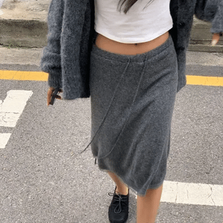Tenz Satin Skirt