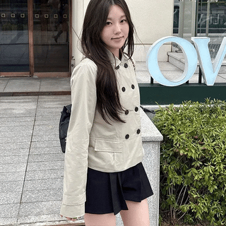 Dilly Short Trench Jacket