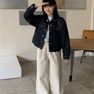 Minori Stitch Denim Jacket