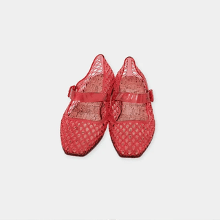 Pamu Jelly Mary Jane Flat Shoes