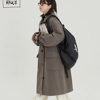 Letsha Quilted Hooded Overlong Coat