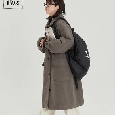 Letsha Quilted Hooded Overlong Coat
