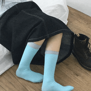 Reasoning Color Spandex Socks