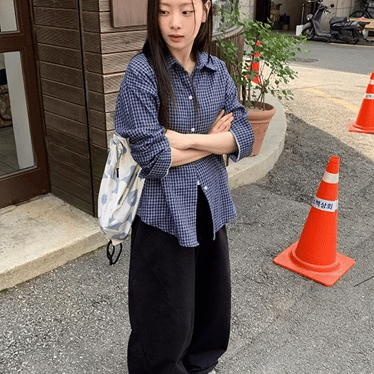 Kachinin Curve Banding Balloon Pants
