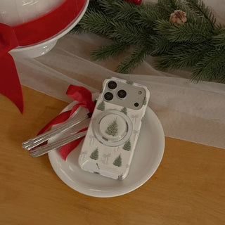 Winter Mood iPhone 17 Pro Card Holder Hard Case