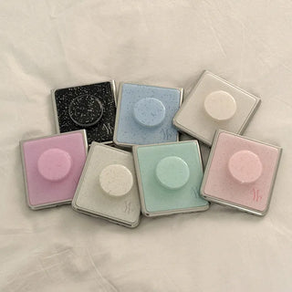 [SET] [mm] Sand Pattern Foldable Fold 8 Silver Epoxy Bumper Case + Epoxy Talk
