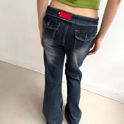 moonpaw denim pants (2color)