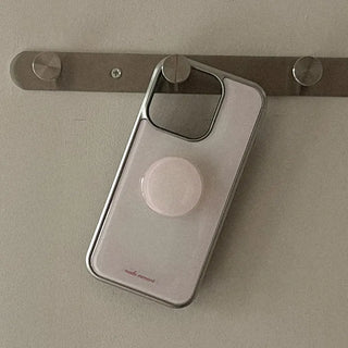 Soft Breeze Design Silver MagSafe Bumper Phone Case