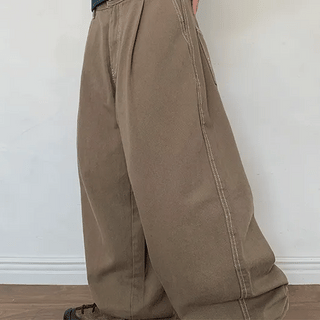 Miglon Pintuck Cotton Wide Pants