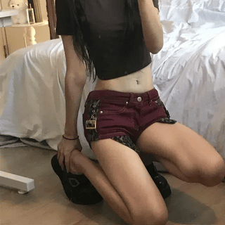 Leopard Pocket Shorts