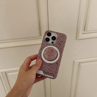 Dried Blossom Pattern iPhone MagSafe Grip Talk Holder Epoxy