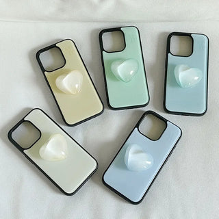 [mm] blossom Plain iPhone 18 MagSafe Black Bumper Case
