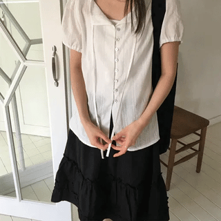 Romance Strap Blouse (2 colors)