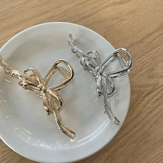 Ribbon metal clip