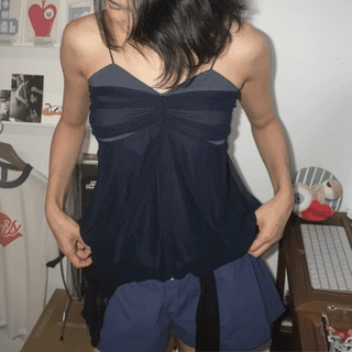 Cross Lace Sleeveless