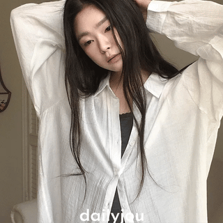 Flua See-through Oversized Yoru Shirt