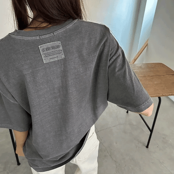 Piece Dyed Short Sleeve Tee