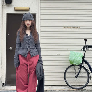 Rube frill cardigan