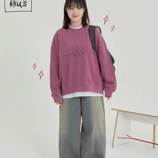 Milton Pigment Oversized Sweatshirt