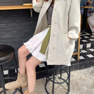 Woody Half Trench Coat