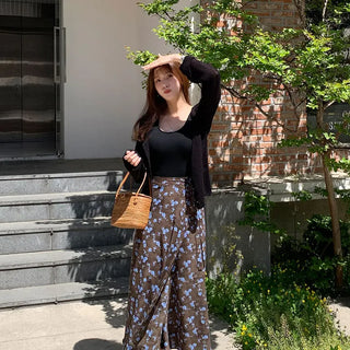 Blue Sage Wrap Skirt
