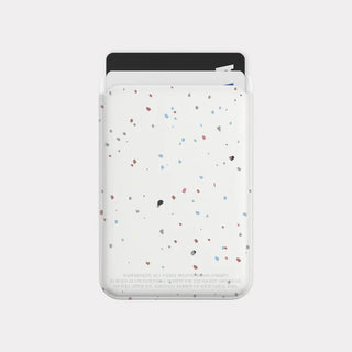 Pastel Terrazzo Pattern MagSafe Card Slot Wallet Pocket Case