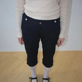 Cargo Capri Denim