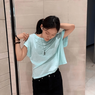 cross loose sweatshirt