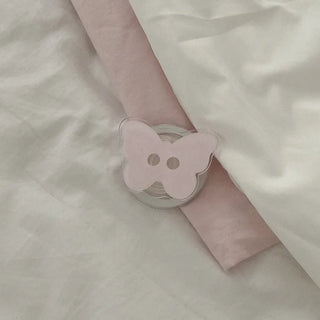 Puff Shell Butterfly iPhone MagSafe Grip Talk Holder Acrylic