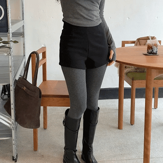 Liter Fleece-lined Spandex Shorts