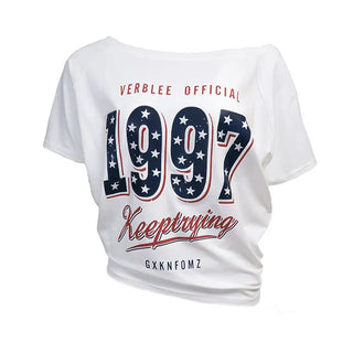 1997 One Shoulder T-Shirt