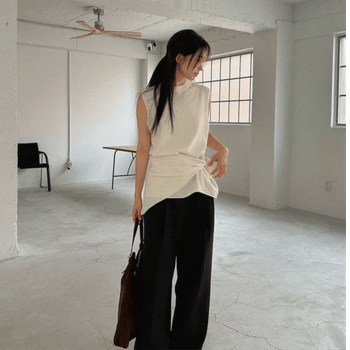Ripe Angora Knit Vest